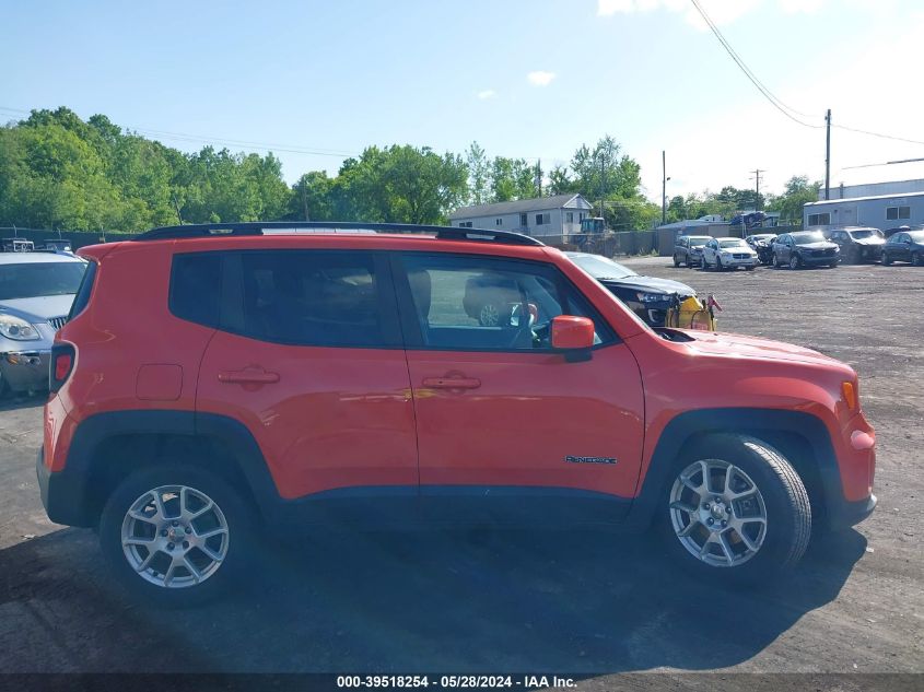 2019 Jeep Renegade Latitude 4X4 VIN: ZACNJBBB0KPK61524 Lot: 39518254