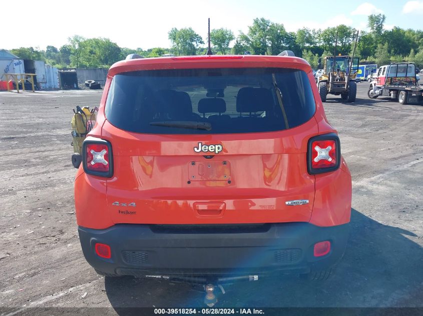 2019 Jeep Renegade Latitude 4X4 VIN: ZACNJBBB0KPK61524 Lot: 39518254