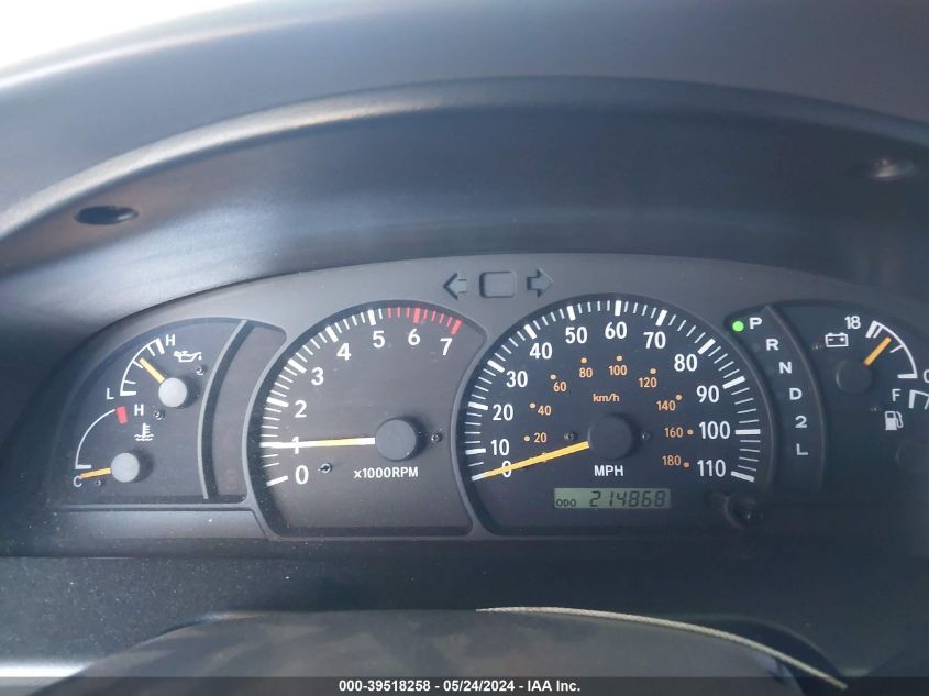 2001 Toyota Tundra Sr5 V8 VIN: 5TBRT34161S210614 Lot: 39518258