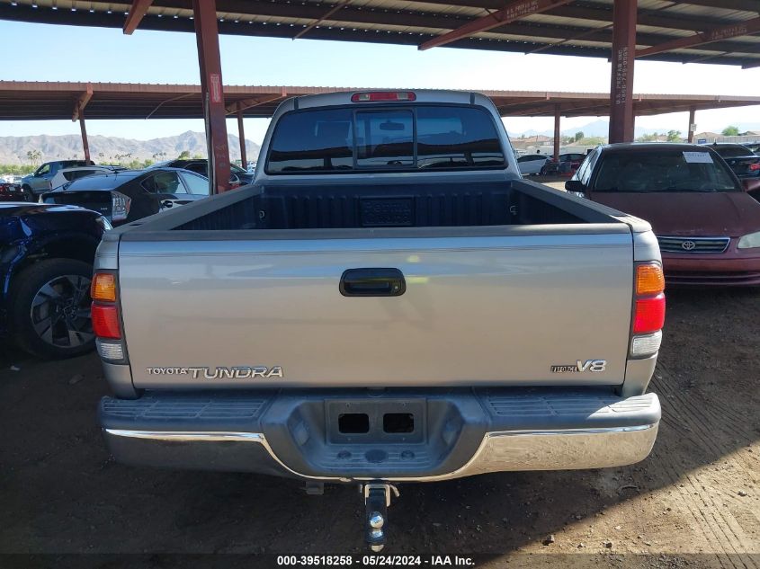 2001 Toyota Tundra Sr5 V8 VIN: 5TBRT34161S210614 Lot: 39518258