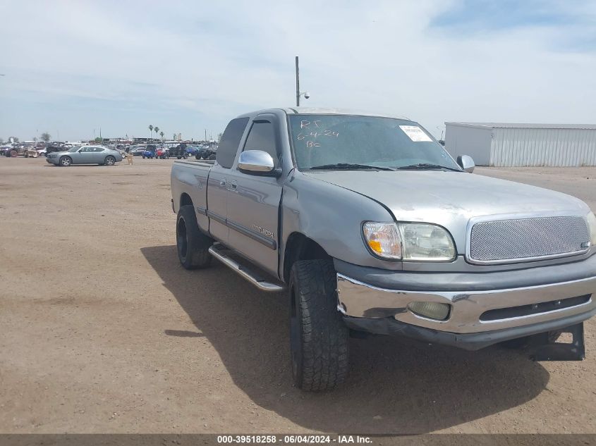 2001 Toyota Tundra Sr5 V8 VIN: 5TBRT34161S210614 Lot: 39518258