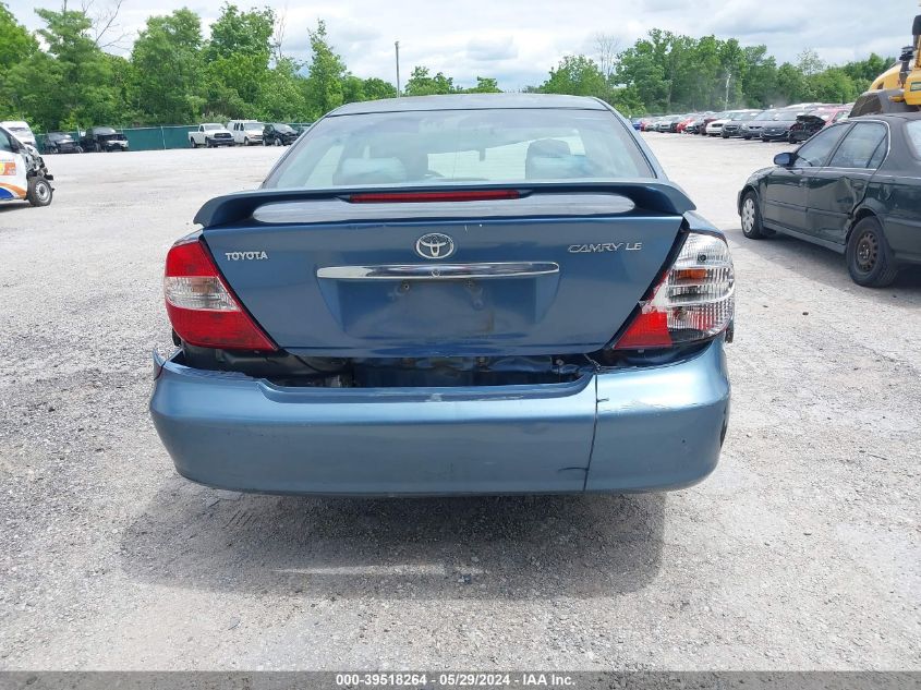 2004 Toyota Camry Le VIN: 4T1BE32K94U830450 Lot: 39518264
