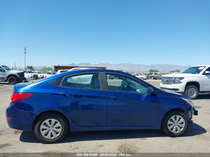 2017 Hyundai Accent Se VIN: KMHCT4AE5HU317231 Lot: 39518268