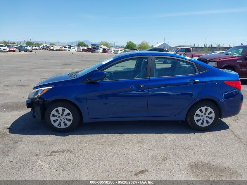 2017 Hyundai Accent Se VIN: KMHCT4AE5HU317231 Lot: 39518268