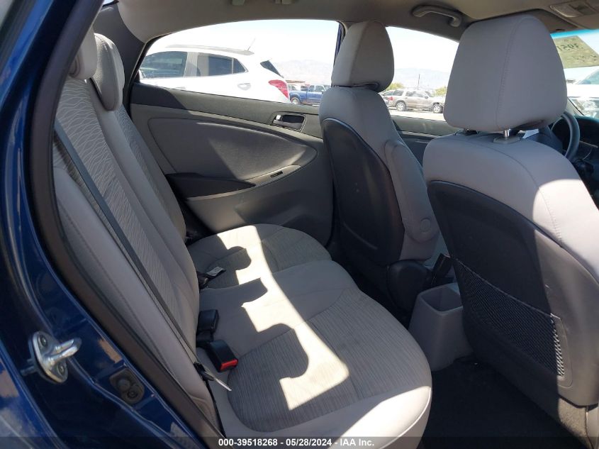 2017 Hyundai Accent Se VIN: KMHCT4AE5HU317231 Lot: 39518268