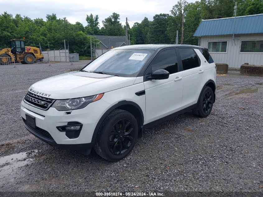 2016 Land Rover Discovery Sport Hse VIN: SALCR2BG4GH580205 Lot: 39518274