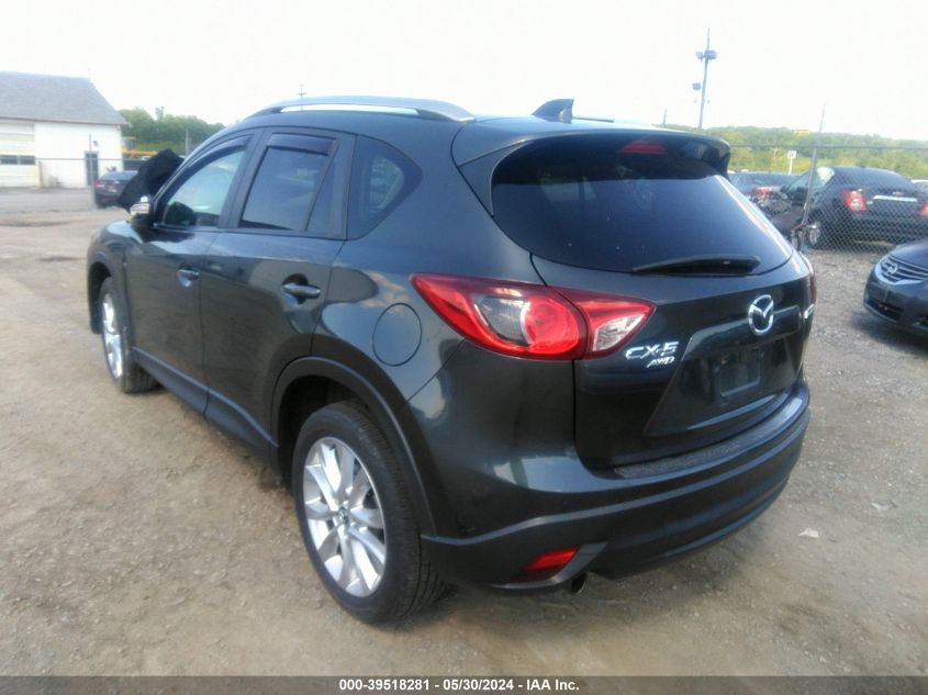 2015 Mazda Cx-5 Grand Touring VIN: JM3KE4DY4F0527007 Lot: 39518281