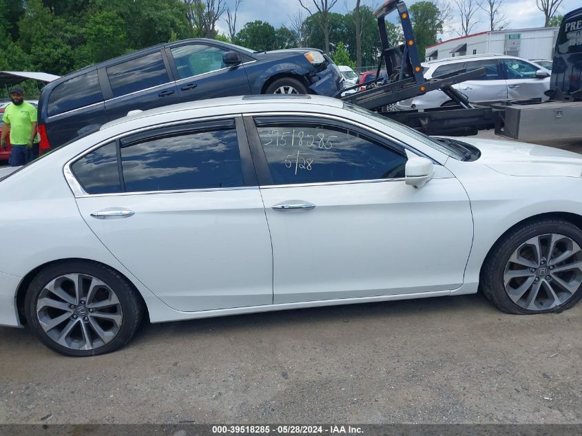 2015 Honda Accord Ex-L VIN: 1HGCR2F88FA124081 Lot: 39518285