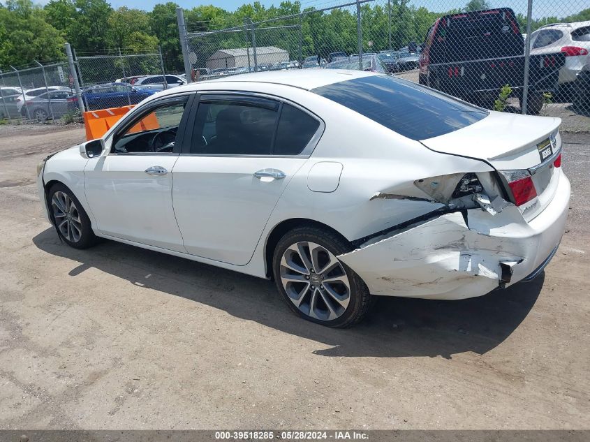 2015 Honda Accord Ex-L VIN: 1HGCR2F88FA124081 Lot: 39518285