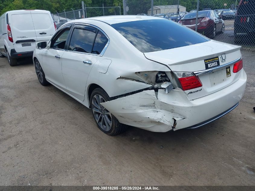 2015 Honda Accord Ex-L VIN: 1HGCR2F88FA124081 Lot: 39518285