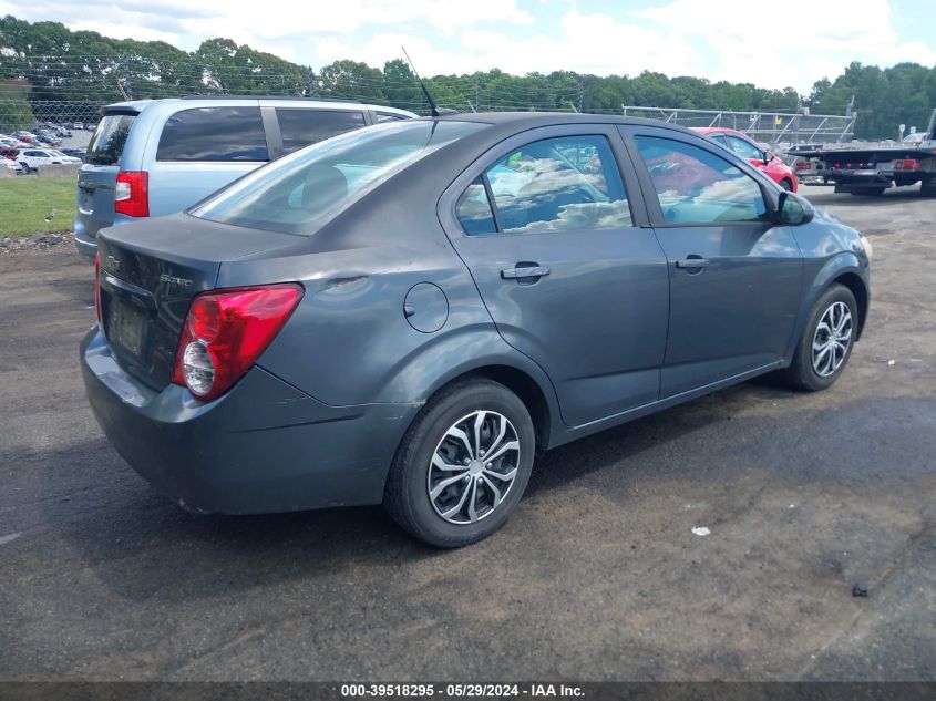 2013 Chevrolet Sonic Ls Auto VIN: 1G1JA5SH9D4192754 Lot: 39518295