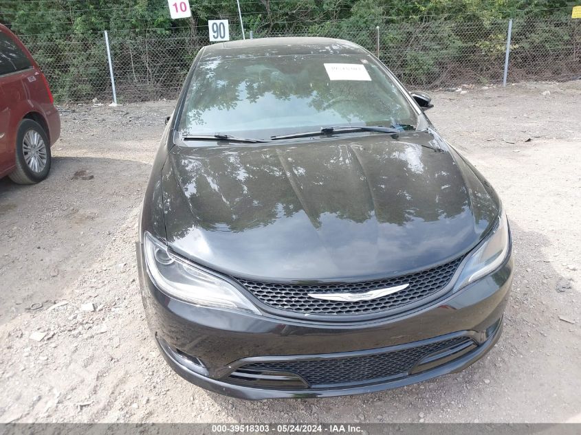 2015 Chrysler 200 S VIN: 1C3CCCBG6FN589054 Lot: 39518303