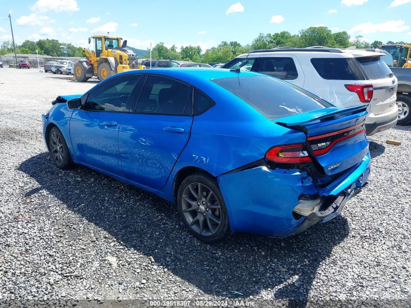 2016 Dodge Dart Gt VIN: 1C3CDFEB6GD538983 Lot: 39518307