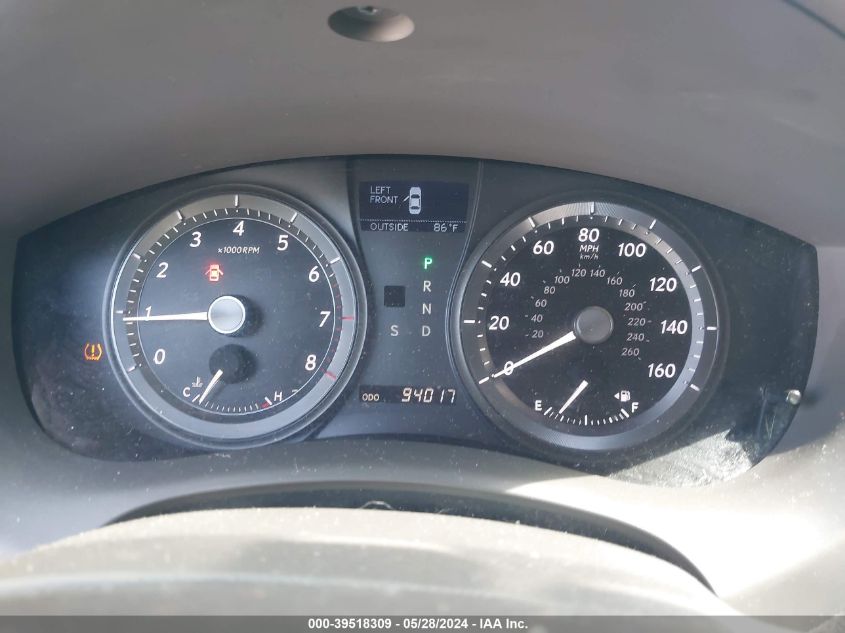 2009 Lexus Es 350 VIN: JTHBJ46G992286240 Lot: 39518309