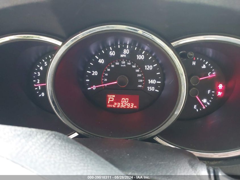 2013 Kia Sorento Ex V6 VIN: 5XYKU3A21DG340241 Lot: 39518311