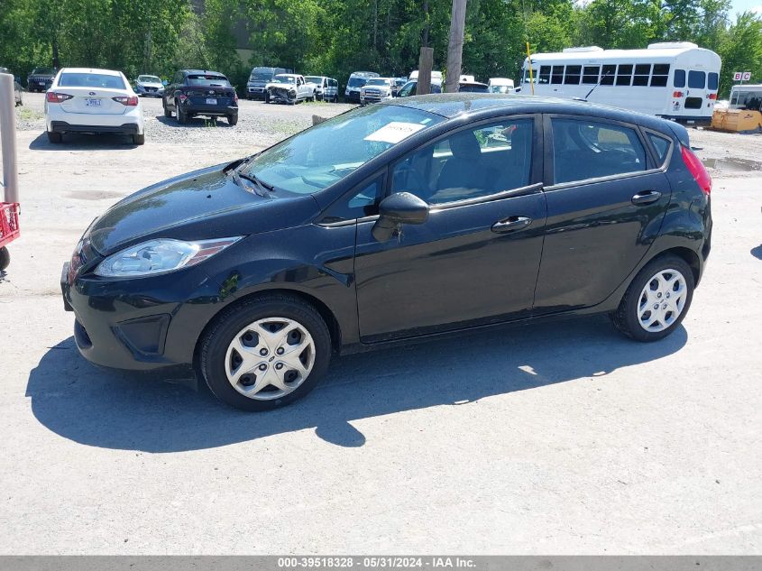 2013 Ford Fiesta S VIN: 3FADP4TJ6DM182627 Lot: 39518328