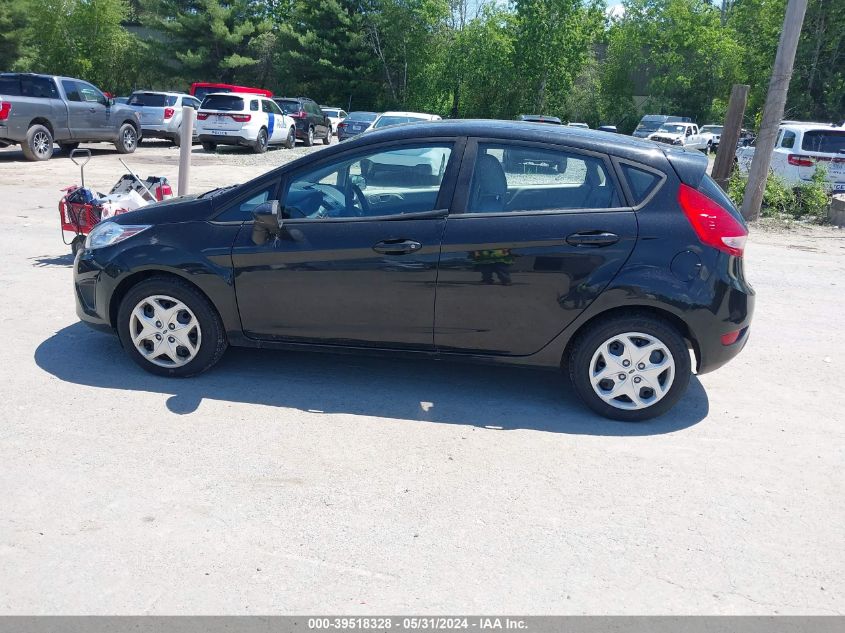 2013 Ford Fiesta S VIN: 3FADP4TJ6DM182627 Lot: 39518328