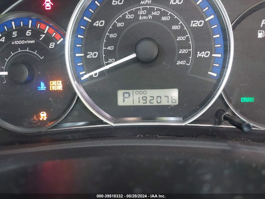 2011 Subaru Forester 2.5X Premium VIN: JF2SHADC3BH750803 Lot: 39518332