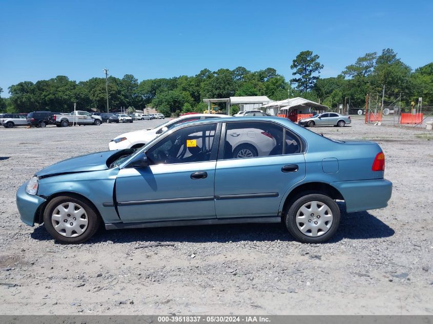 1999 Honda Civic Lx VIN: 1HGEJ6674XL05127 Lot: 39518337