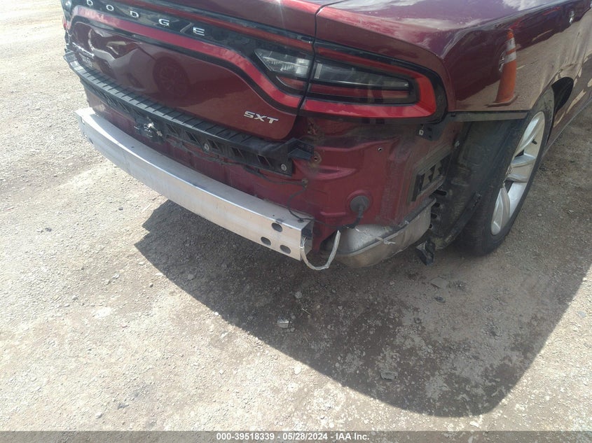 2018 Dodge Charger Sxt Rwd VIN: 2C3CDXBG7JH158308 Lot: 39518339