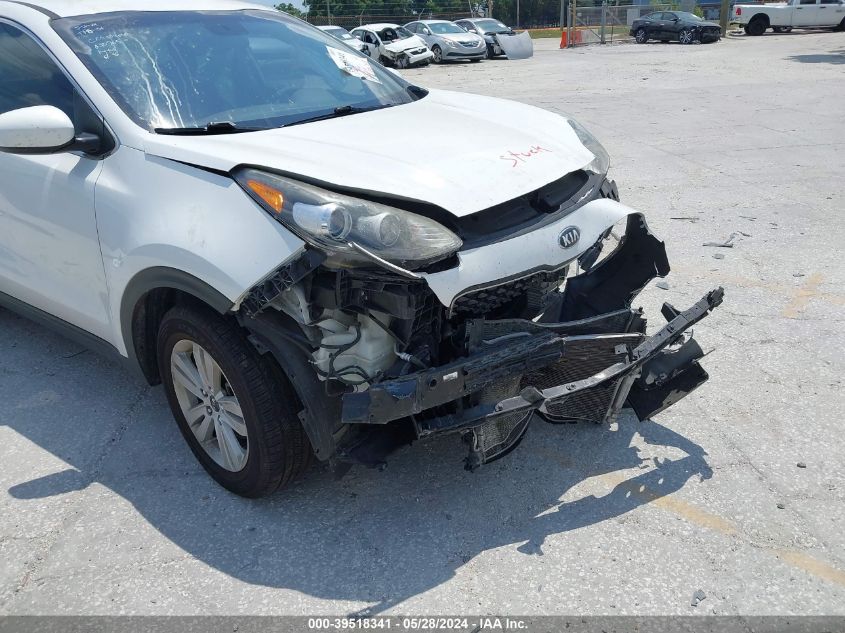 2017 Kia Sportage Lx VIN: KNDPM3AC6H7280765 Lot: 39518341