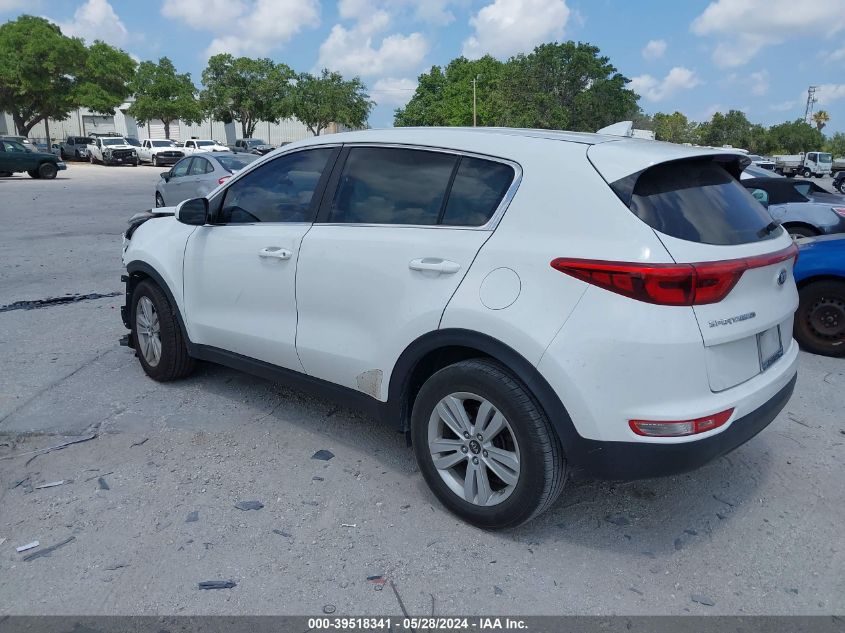 2017 Kia Sportage Lx VIN: KNDPM3AC6H7280765 Lot: 39518341