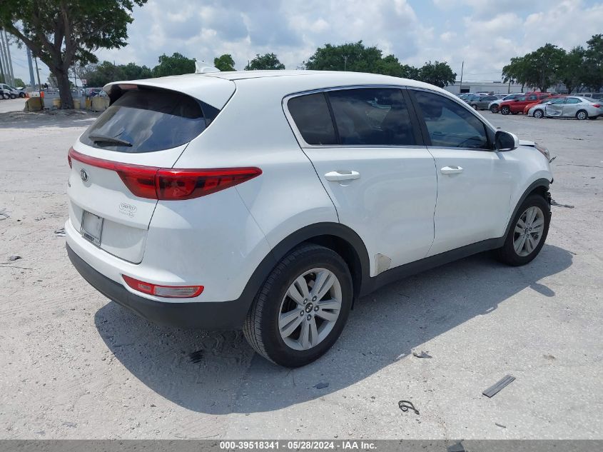 2017 Kia Sportage Lx VIN: KNDPM3AC6H7280765 Lot: 39518341