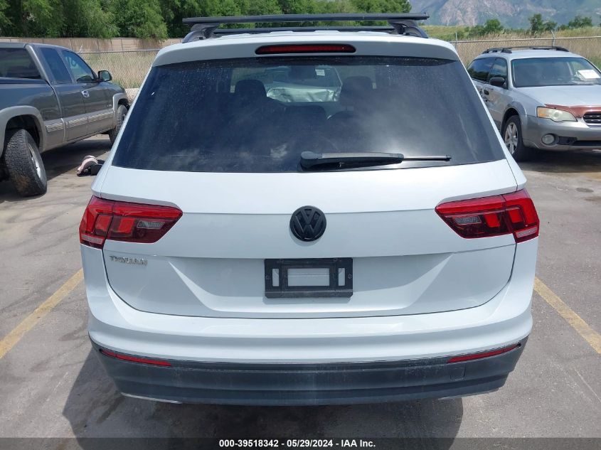 2019 Volkswagen Tiguan 2.0T S VIN: 3VV0B7AXXKM065096 Lot: 39518342