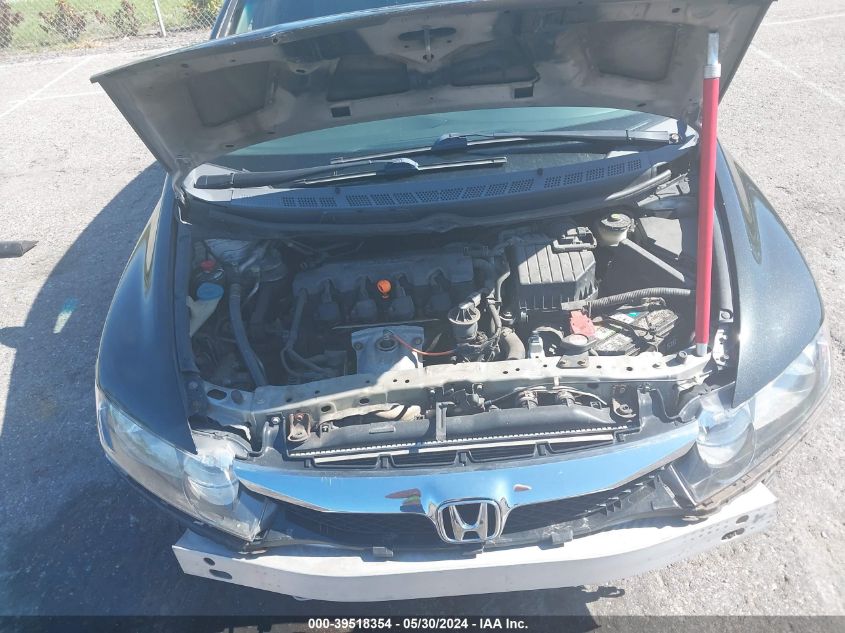 2009 Honda Civic Lx VIN: 19XFA16589E020646 Lot: 39518354