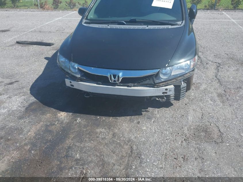 2009 Honda Civic Lx VIN: 19XFA16589E020646 Lot: 39518354