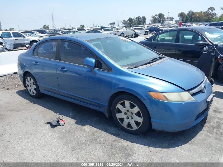 2008 Honda Civic Lx VIN: 1HGFA16538L083452 Lot: 39518362