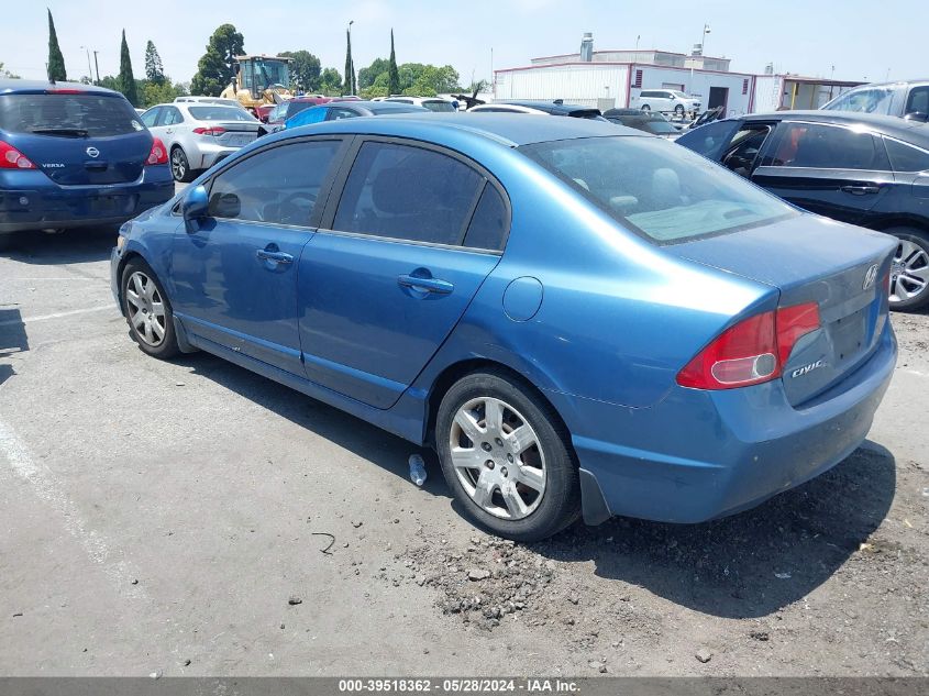 2008 Honda Civic Lx VIN: 1HGFA16538L083452 Lot: 39518362