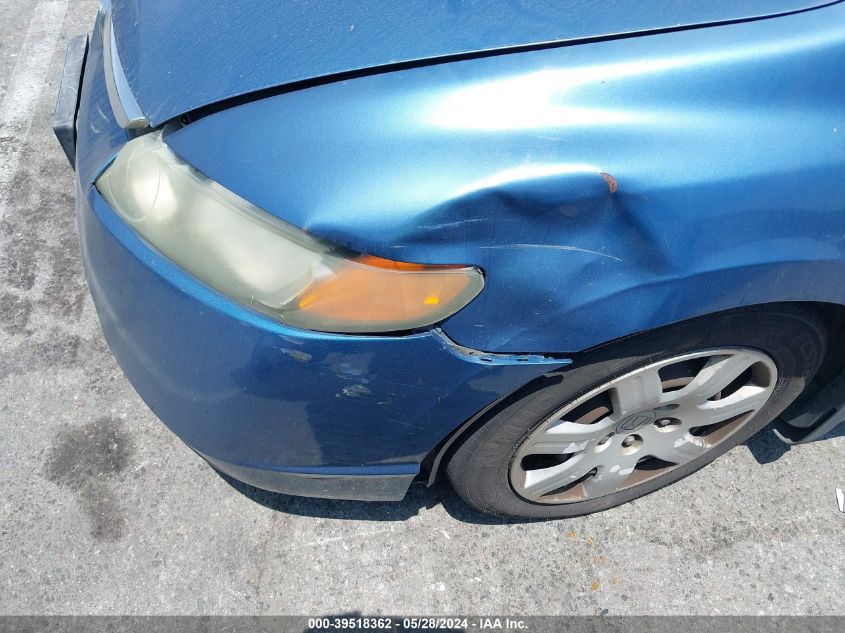 2008 Honda Civic Lx VIN: 1HGFA16538L083452 Lot: 39518362