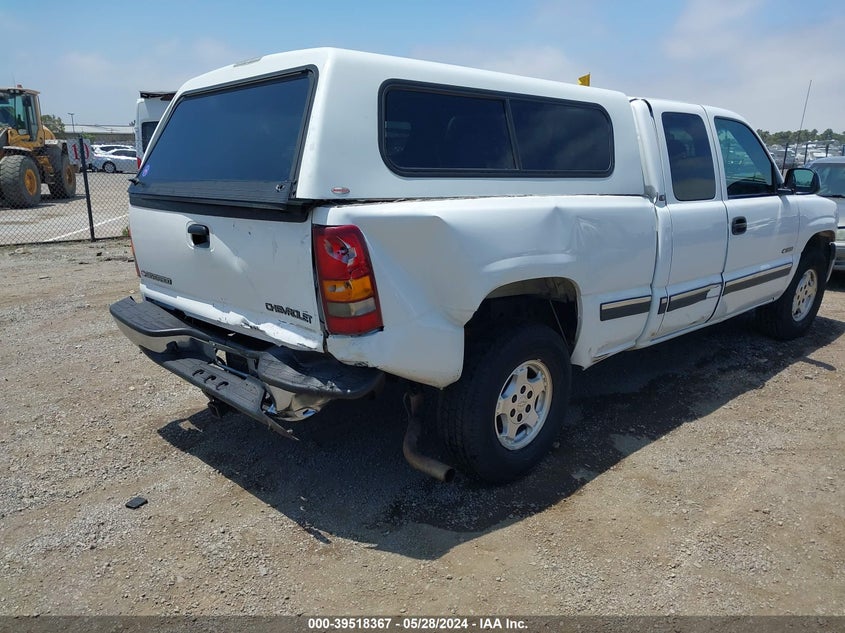 2002 Chevrolet Silverado 1500 Ls VIN: 2GCEC19T721187860 Lot: 39518367