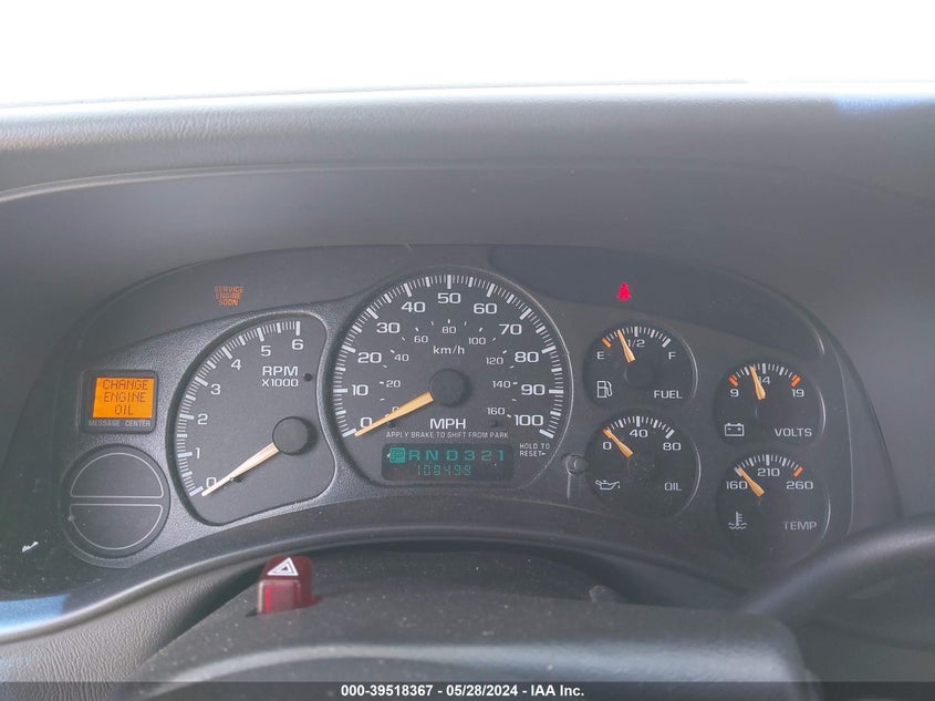 2002 Chevrolet Silverado 1500 Ls VIN: 2GCEC19T721187860 Lot: 39518367