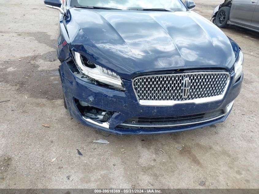 2019 Lincoln Mkz Reserve Ii VIN: 3LN6L5E90KR629455 Lot: 39518369