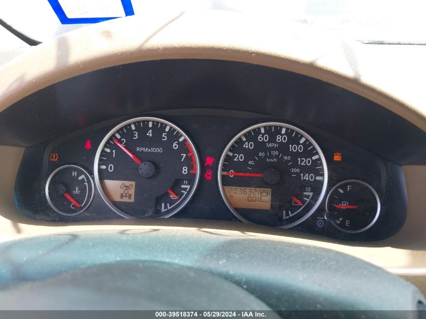 2005 Nissan Xterra Se VIN: 5N1AN08WX5C655248 Lot: 39518374