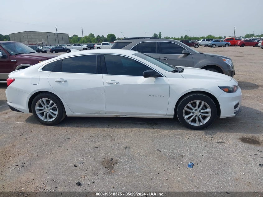 2018 Chevrolet Malibu Lt VIN: 1G1ZD5ST6JF199238 Lot: 39518375