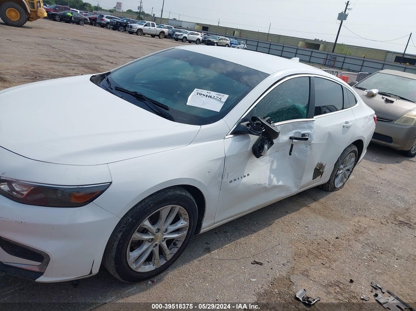 2018 Chevrolet Malibu Lt VIN: 1G1ZD5ST6JF199238 Lot: 39518375