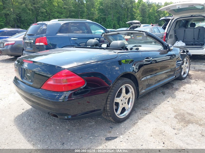 2003 Mercedes-Benz Sl 500 VIN: WDBSK75F93F036598 Lot: 39518378