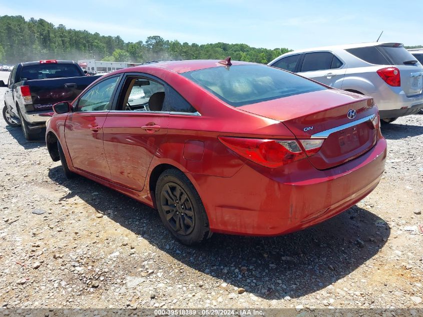 2011 Hyundai Sonata Gls VIN: 5NPEB4AC6BH246184 Lot: 39518389