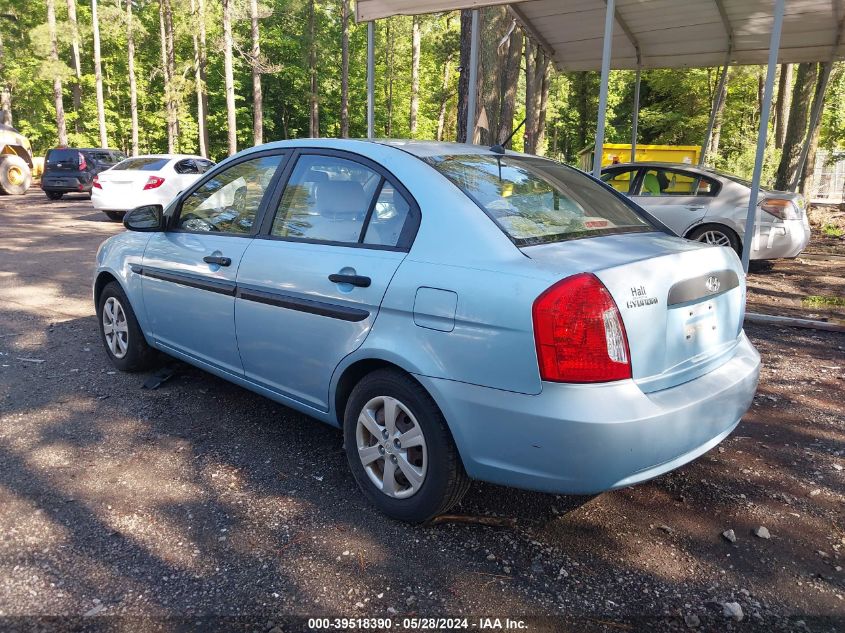 KMHCM46C49U292280 | 2009 HYUNDAI ACCENT