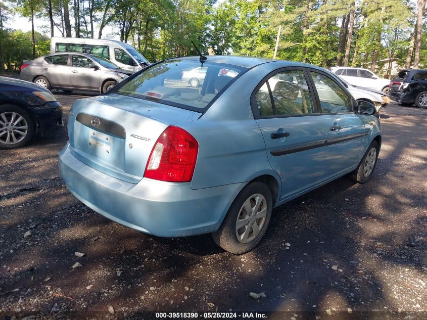 KMHCM46C49U292280 | 2009 HYUNDAI ACCENT