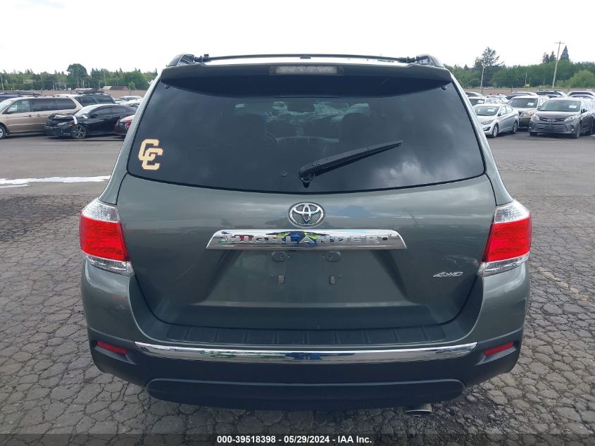 2011 Toyota Highlander Limited V6 VIN: 5TDDK3EH8BS079123 Lot: 39518398