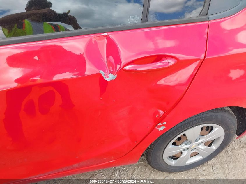 2017 Chevrolet Cruze Ls Auto VIN: 1G1BC5SM3H7187839 Lot: 39518427