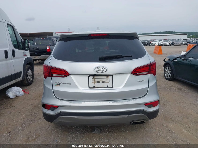 2017 Hyundai Santa Fe Sport 2.4L VIN: 5XYZT3LB2HG420992 Lot: 39518433