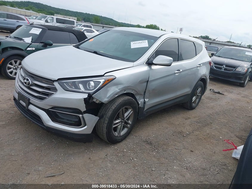 VIN 5XYZT3LB2HG420992 2017 HYUNDAI SANTA FE SPORT