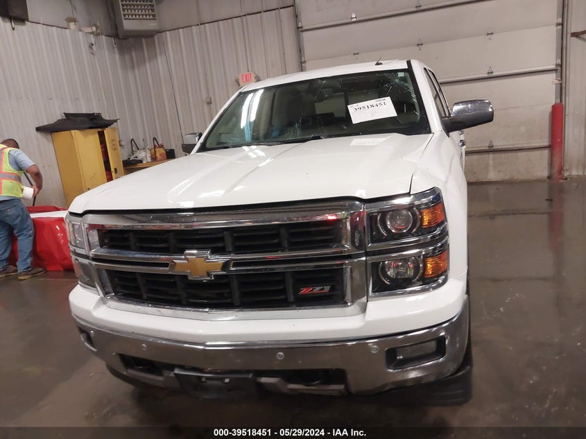 2014 Chevrolet Silverado 1500 2Lz VIN: 3GCUKSEC6EG396271 Lot: 39518451