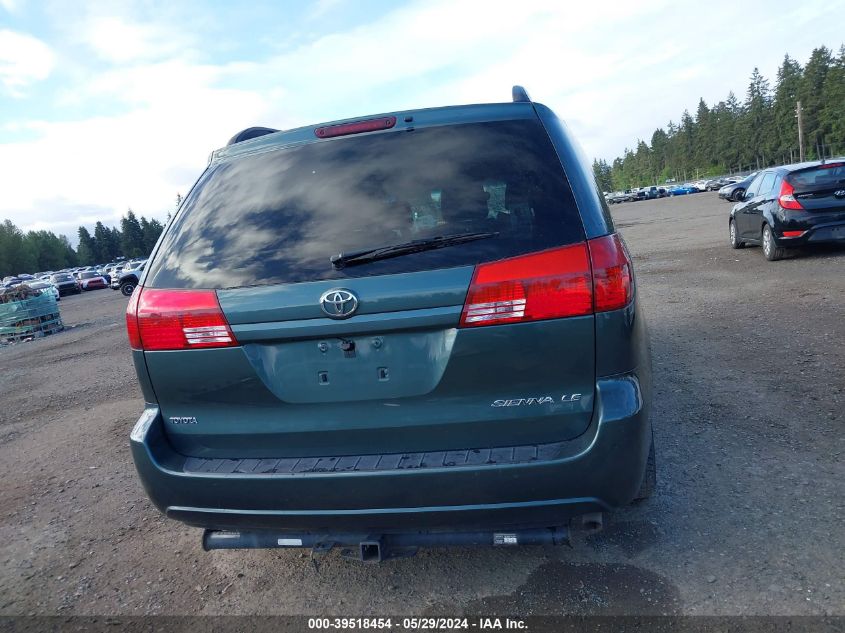 2005 Toyota Sienna Le VIN: 5TDZA23C35S373737 Lot: 39518454