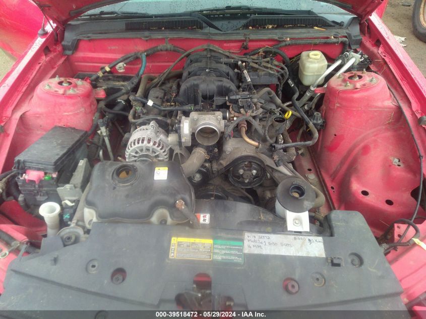 2007 Ford Mustang V6 Deluxe/V6 Premium VIN: 1ZVFT80N675350920 Lot: 39518472